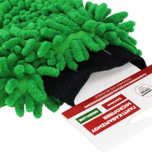 ΓΑΝΤΙ ΚΑΘΑΡΙΣΜΟΥ MICROFIBER GREEN LINE 24x14cm - Image 2