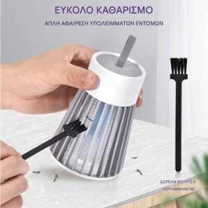 ΕΝΤΟΜΟΠΑΓΙΔΑ ΕΠΑΝΑΦΟΡΤΙΖΟΜΕΝΗ ΛΑΜΠΑ USB 12.2x8.8cm VC2841 - Image 6
