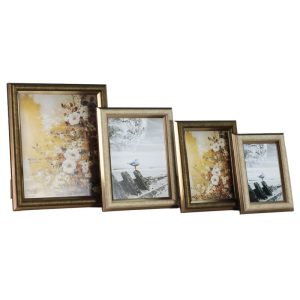ΚΟΡΝΙΖΑ ΑΝΤΙΚΕ ΧΡΥΣΗ 20x25cm VC3011-4 - Image 4