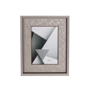 ΚΟΡΝΙΖΑ ΓΚΡΙ EMBOSSED 13x18cm VC3013-2 - Image 1