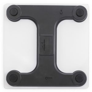 ΖΥΓΑΡΙΑ ΜΠΑΝΙΟΥ ΓΥΑΛΙΝΗ 150KG ΨΗΦΙΑΚΗ 28x28cm B6017-28HB - Image 3