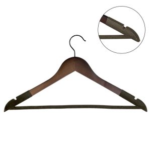 ΚΡΕΜΑΣΤΡΑ ΞΥΛΙΝΗ WALNUT ΙΣΙΑ ΑΝΤΙΟΛΙΣΘΗΤΙΚΗ VIOSARP 45cm - Image 1