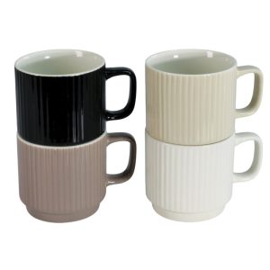 ΚΟΥΠΑ ΚΕΡΑΜΙΚΗ ΣΤΙΒΑΖΟΜΕΝΗ ΡΙΓΑ L 8,5x8cm 300ml VC3145 VIOSARP - Image 2