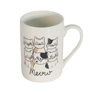 ΚΟΥΠΑ ΚΕΡΑΜΙΚΗ CUTS CATS M 7.3x10.3cm 300ml VC3156 VIOSARP - Image 2