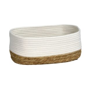 ΚΑΛΑΘΙ ΔΙΑΦΟΡΩΝ ΧΡΗΣΕΩΝ ΣΧΟΙΝΙ ΜΕ ΨΑΘΑ 32x21x13cm VC3075-2 VIOSARP - Image 2