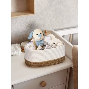 ΚΑΛΑΘΙ ΔΙΑΦΟΡΩΝ ΧΡΗΣΕΩΝ ΣΧΟΙΝΙ ΜΕ ΨΑΘΑ 32x21x13cm VC3075-2 VIOSARP - Image 7
