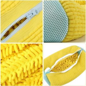 ΘΗΚΗ ΠΛΥΣΙΜΑΤΟΣ ΠΑΠΟΥΤΣΙΩΝ ΠΛΥΝΤΗΡΙΟΥ MICROFIBER VC3166 40x19cm - Image 2