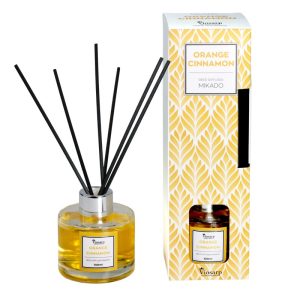 ΑΡΩΜΑΤΙΚΟ ΧΩΡΟΥ ΜΕ STICKS ORANGE CINNAMON 100 ml - Image 1