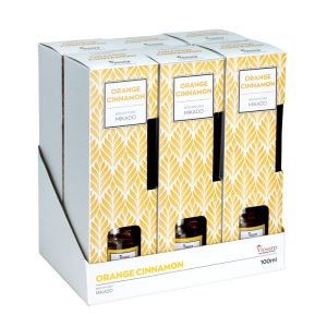 ΑΡΩΜΑΤΙΚΟ ΧΩΡΟΥ ΜΕ STICKS ORANGE CINNAMON 100 ml - Image 2