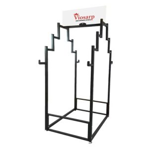 ΣΤΑΝΤ ΜΕΤΑΛΛΙΚΟ ΓΙΑ ΠΑΤΑΚΙΑ 16 ΘΕΣΕΩΝ 60x75x150cm VIOSARP - Image 2