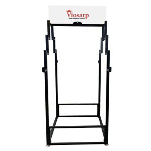ΣΤΑΝΤ ΜΕΤΑΛΛΙΚΟ ΓΙΑ ΠΑΤΑΚΙΑ 16 ΘΕΣΕΩΝ 60x75x150cm VIOSARP - Image 4