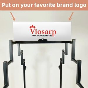 ΣΤΑΝΤ ΜΕΤΑΛΛΙΚΟ ΓΙΑ ΠΑΤΑΚΙΑ 16 ΘΕΣΕΩΝ 60x75x150cm VIOSARP - Image 5