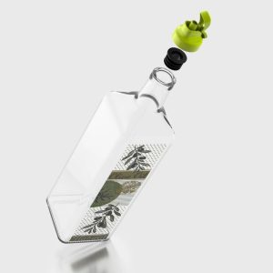 ΛΑΔΙΚΟ ΓΥΑΛΙΝΟ ΤΕΤΡΑΓΩΝΟ OLIVE 1000ml No152063 - Image 2