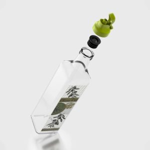 ΛΑΔΙΚΟ ΓΥΑΛΙΝΟ ΤΕΤΡΑΓΩΝΟ OLIVE 500ml No152006 - Image 2
