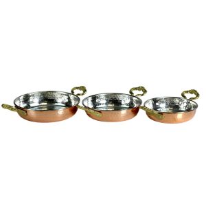 ΤΗΓΑΝΑΚΙ ΜΠΡΟΥΤΖΙΝΟ ΓΙΑ ΣΑΓΑΝΑΚΙ 14cm QKC186 VIOSARP - Image 2