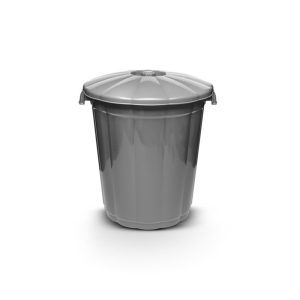 ΚΑΔΟΣ ΑΠΟΡΡΙΜΜΑΤΩΝ ΠΛΑΣΤΙΚΟΣ ΜΕ ΚΑΠΑΚΙ 20L 34x38cm B100-1 VIOSARP - Image 1