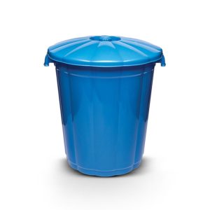 ΚΑΔΟΣ ΑΠΟΡΡΙΜΜΑΤΩΝ ΠΛΑΣΤΙΚΟΣ ΜΕ ΚΑΠΑΚΙ 40L 42x50cm B100-3 VIOSARP - Image 2
