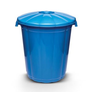 ΚΑΔΟΣ ΑΠΟΡΡΙΜΜΑΤΩΝ ΠΛΑΣΤΙΚΟΣ ΜΕ ΚΑΠΑΚΙ 60L 48x55cm B100-4 VIOSARP - Image 2