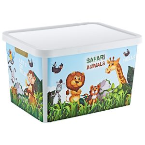 ΚΟΥΤΙ ΑΠΟΘΗΚΕΥΣΗΣ ΜΕ ΣΧΕΔΙΑ TRN-239 18L 27.7x37x22cm VIOSARP - Image 1