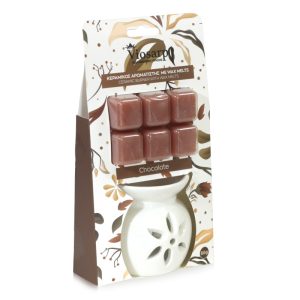 ΑΡΩΜΑΤΙΣΤΗΣ ΚΕΡΑΜΙΚΟΣ 7,8x6,5x7,8 ΣΕΤ ΜΕ WAX MELTS 66G No976602 - Image 3