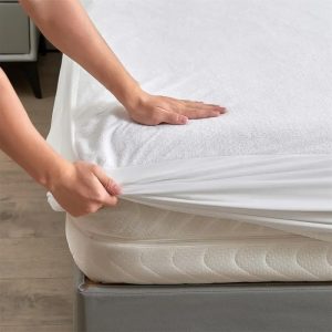 ΚΑΛΥΜΜΑ ΠΡΟΣΤΑΤΕΥΤΙΚΟ ΣΤΡΩΜΑΤΟΣ ΑΔΙΑΒΡΟΧΟ ΑΠΟ ΠΕΤΣΕΤΕ ΥΦΑΣΜΑ 180x200+30cm NoG20-BD64-3 - Image 2