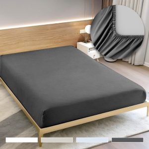 ΣΕΝΤΟΝΙ MICROFIBER ΜΕ ΛΑΣΤΙΧΟ ΔΙΠΛΟ 160x200+25cm NoL12860-2 - Image 3