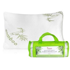 ΜΑΞΙΛΑΡΙ ΥΠΝΟΥ BAMBOO MEMORY FOAM 40x65cm 1400g NoNL69665 - Image 1