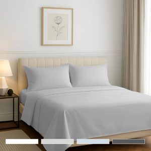 ΣΕΝΤΟΝΙΑ ULTRA SOFT MICROFIBER ΔΙΠΛΟ 4ΤΜΧ ΜΕ ΜΑΞΙΛΑΡΟΘΗΚΕΣ NoNL19784-2 - Image 2