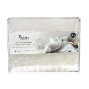 ΣΕΝΤΟΝΙΑ ULTRA SOFT MICROFIBER ΜΟΝΑ ΣΕΤ 3ΤΜΧ ΜΕ ΜΑΞΙΛΑΡΟΘΗΚΗ ΜΕ ΣΧΕΔΙΟ NoNL19784-3 - Image 6