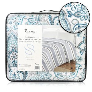 ΠΑΠΛΩΜΑ MICROFIBER ΜΕ ΣΧΕΔΙΟ 220x240cm NoNL10476-P-2 - Image 5