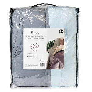 ΠΑΠΛΩΜΑ MICROFIBER ΔΙΠΛΗΣ ΟΨΗΣ ΣΕΤ ΜΑΞΙΛΑΡΟΘΗΚΕΣ 220X200CM/50X75CMx2 NoNL10473-4 - Image 4