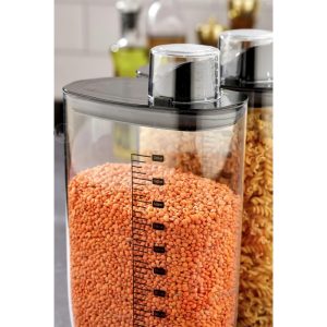 ΔΟΧΕΙΟ ΑΠΟΘΗΚΕΥΣΗΣ 2100ML ΜΕ ΑΕΡΟΣΤΕΓΕΣ ΚΛΕΙΣΙΜΟ & ΜΕΖΟΥΡΑ NoTP777 - Image 5