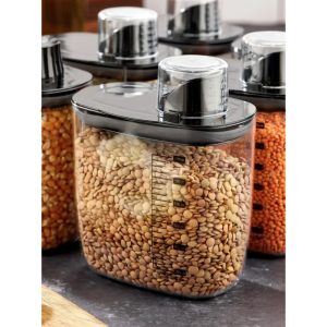 ΔΟΧΕΙΟ ΑΠΟΘΗΚΕΥΣΗΣ 1300ML ΜΕ ΑΕΡΟΣΤΕΓΕΣ ΚΛΕΙΣΙΜΟ & ΜΕΖΟΥΡΑ NoTP778 - Image 7