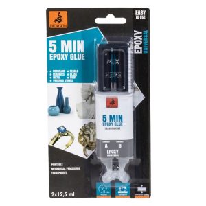 ΚΟΛΛΑ ΕΠΟΞΕΙΔΙΚΗ ΣΕΤ 2 ΤΜΧ 5 ΛΕΠΤΩΝ 2x12,5ml DKEUM012 - Image 1