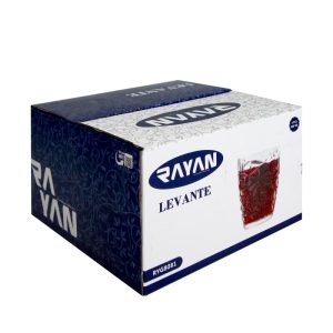 ΠΟΤΗΡΙ ΓΥΑΛΙΝΟ ΝΕΡΟΥ ΔΙΑΦΑΝΟ 300ml LEVANTE ΣΕΤ 4 ΤΜΧ - Image 3
