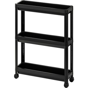 ΤΡΟΛΕΥ SLIM 3 ΘΕΣΕΩΝ ΛΕΥΚΟ ΜΕ ΡΟΔΕΣ No153.OMS.VSK1 71x54x18cmVIOSARP - Image 2
