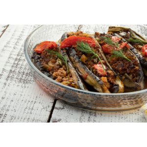 ΠΥΡΙΜΑΧΟ ΣΚΕΥΟΣ ΓΥΑΛΙΝΟ ΣΤΡΟΓΓΥΛΟ 26cm No45044 VIOSARP - Image 3