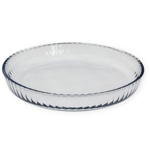 ΠΥΡΙΜΑΧΟ ΣΚΕΥΟΣ ΓΥΑΛΙΝΟ ΣΤΡΟΓΓΥΛΟ 32cm No45014 VIOSARP - Image 1