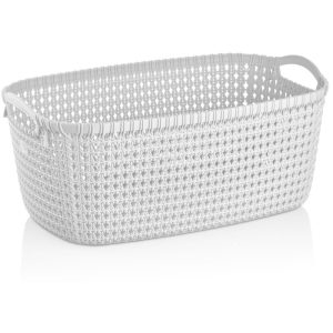 ΚΑΛΑΘΙ ΡΟΥΧΩΝ R-8027 ΠΛΕΚΤΟ ΟΡΘΟΓΩΝΙΟ 30L 52x33χ22cm - Image 1