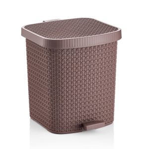 ΚΑΔΟΣ ΑΠΟΡΡΙΜΜΑΤΩΝ ΜΕ ΠΕΝΤΑΛ ΠΛΑΣΤΙΚΟΣ KNIT 8L  Νο1 R-8126 VIOSARP - Image 1