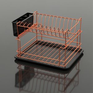 ΠΙΑΤΟΘΗΚΗ ΧΡΩΜΙΟΥ ΚΒ.010 ΔΙΩΡΟΦΗ ΚΒ010 BRONZE - Image 1