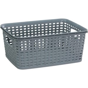 ΚΑΛΑΘΑΚΙ RATTAN ΟΡΘΟΓΩΝΙΟ ΤΡ-7202 4L 25x19x10cm VIOSARP - Image 1