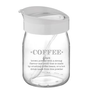 ΒΑΖΟ ΓΥΑΛΙΝΟ ΓΙΑ ΚΑΦΕ ΖΑΧΑΡΗ 580ml 162002 / 131012 - Image 3