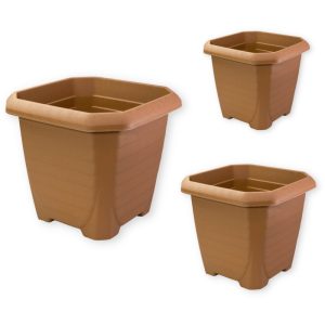ΓΛΑΣΤΡΑ VIOSARP ΤΕΤΡΑΓΩΝΗ ΠΛΑΣΤΙΚΗ 44x44x44cm 44L Νο318-ΤΚ - Image 2