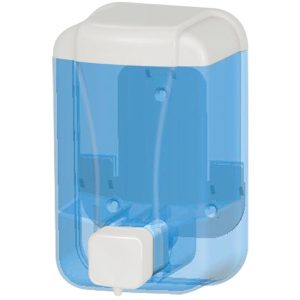 ΘΗΚΗ ΓΙΑ ΥΓΡΟ ΧΕΡΙΩΝ ΤΟΙΧΟΥ 1000ml No 3430-1 ΔΙΑΦΑΝΗ VIOSARP 40x61x59 - Image 1
