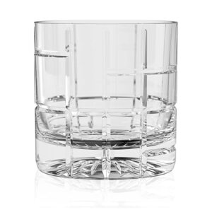 ΠΟΤΗΡΙ ΓΥΑΛΙΝΟ ΝΕΡΟΥ ΔΙΑΦΑΝΟ 290ml 8x9.1cm ΣΧΕΔΙΟ CUBE NoRXK-290 - Image 1