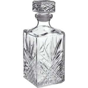 ΚΑΡΑΦΑ ΓΥΑΛΙΝΗ ΑΝΑΓΛΥΦΗ ΔΙΑΦΑΝΗ 1000ml NoSTD-3689 - Image 1