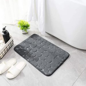 ΠΑΤΑΚΙ ΜΠΑΝΙΟΥ STONE MEMORY FOAM 40x60cm NoBM309 - Image 4