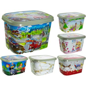 ΚΟΥΤΙ ΑΠΟΘΗΚΕΥΣΗΣ ΠΑΙΔΙΚΟ ΜΕ ΣΧΕΔΙΟ 25L 46x34x27cm VIOSARP - Image 1