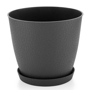 ΓΛΑΣΤΡΑ ΚΡΑΚΕΛΕ ΣΤΡΟΓΓΥΛΗ 0.7L 12.6x11.4cm + ΠΙΑΤΟ ΜΕ ΧΡΩΜΑ VIOSARP - Image 1